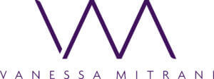Vanessa Mitrani logo violet