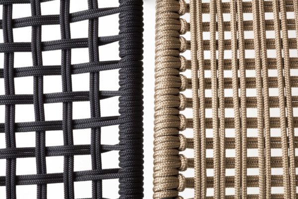 Corda Chair Black and White Contrast