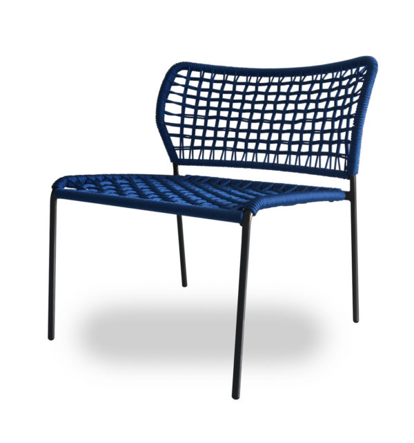 Blue Corda Chair